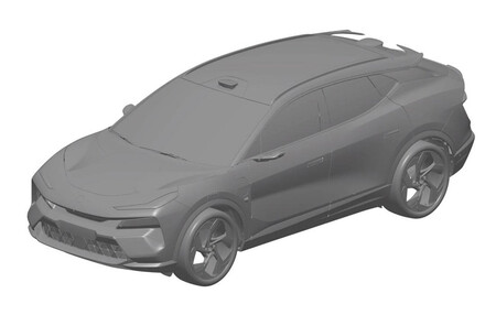 Bocetos patente Lotus Eletre