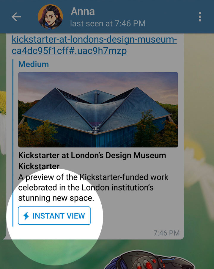 Telegram Instant View