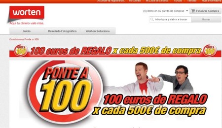 Worten te regala 100 euros por cada 500 de compra