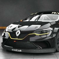 Este animal es un Renault Mégane RX Supercar, lo desarrollará Prodrive y es muy bruto