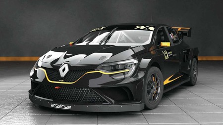 Este animal es un Renault Mégane RX Supercar, lo desarrollará Prodrive y es muy bruto
