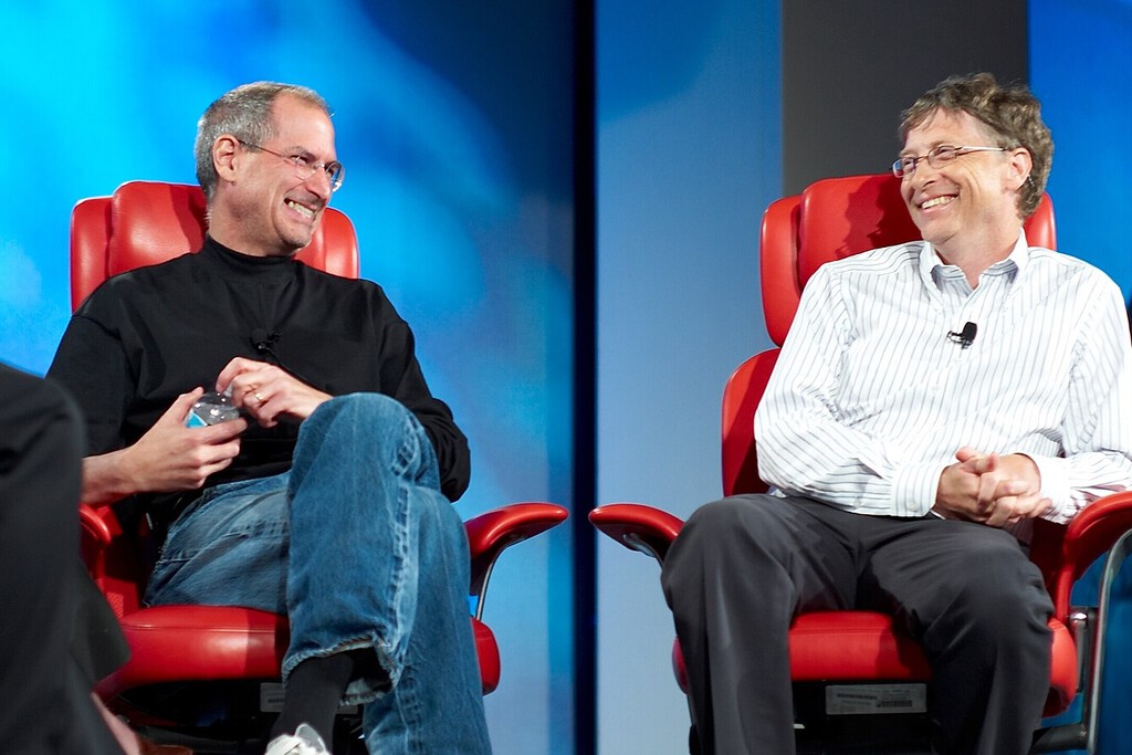 Jobs nos ha pillado por sorpresa otra vez. El día que Bill Gates se dio cuenta de que Apple les había adelantado por la derecha