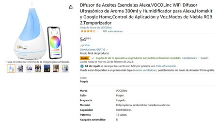 Humidificador Homekit Descuento