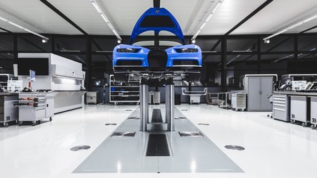 Fabricacion Bugatti Chiron