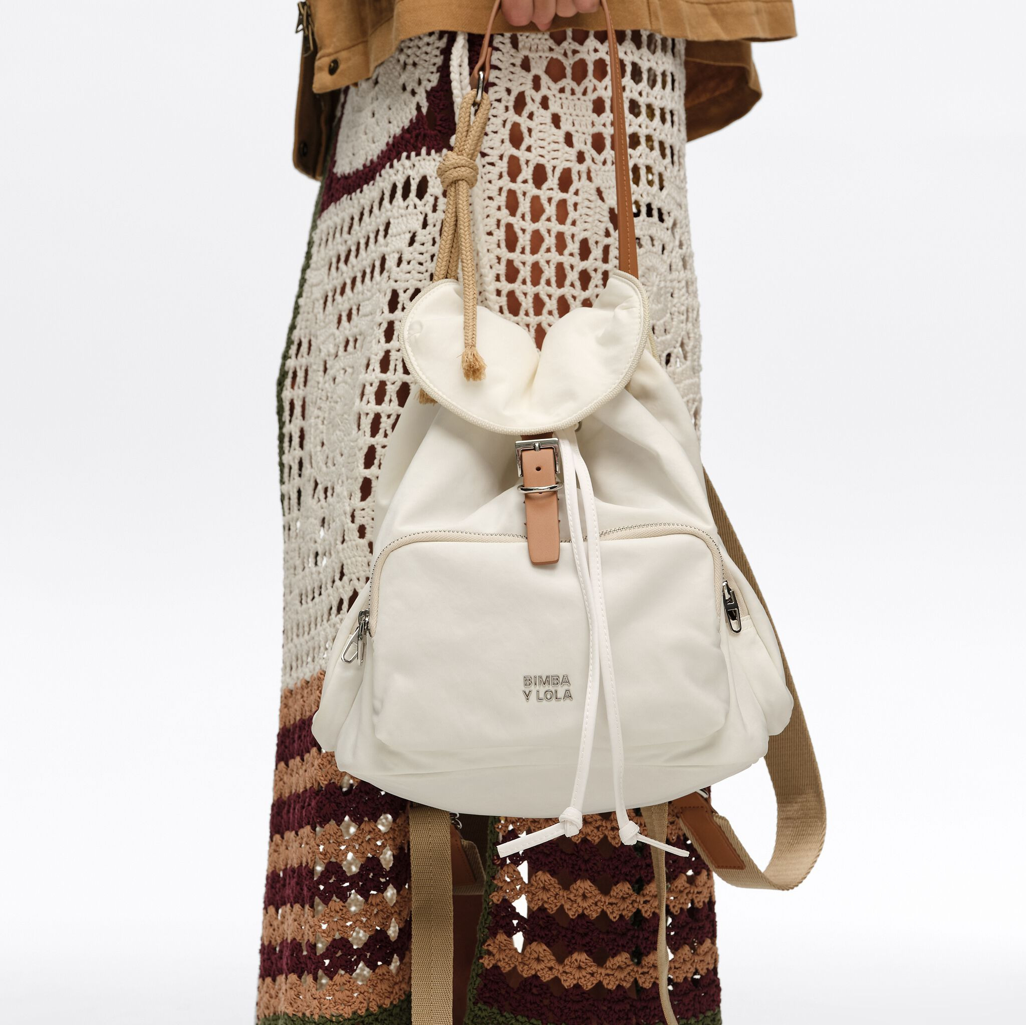 Mochila pocket nylon Bimba y Lola