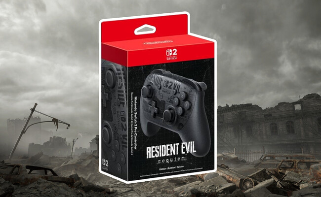 Nintendo Switch 2 Pro Controller Resident Evil Requiem Edition Amazon Mexico Ofertas Descuentos Control Videojuegos Capcom