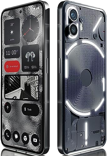 Nothing Phone (2): 512GB+12GB RAM, Glyph Interface, Nothing OS 2.0, cámara doble 50MP, OIS, pantalla LTPO OLED 6,7”, batería 4700 mAh, resistente al agua IP54, Android Móvil libre, Gris oscuro