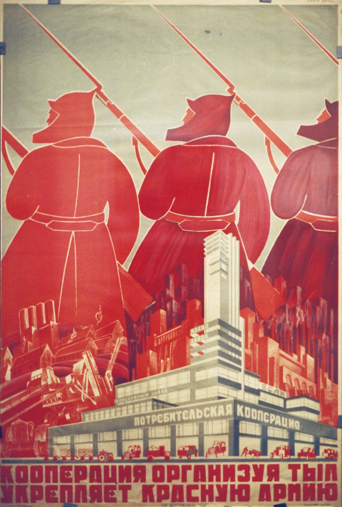 43 ejemplos de cartelería soviética que hicieron de la propaganda un arte insuperable 1024_2000