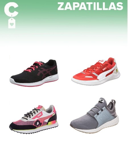 Chollos en tallas sueltas de zapatillas Asics, Puma o New Balance en Amazon