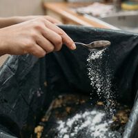 Colocar uma colher de chá de bicarbonato de sódio no fundo da lixeira: o que faz e com que frequência deve ser trocado 
