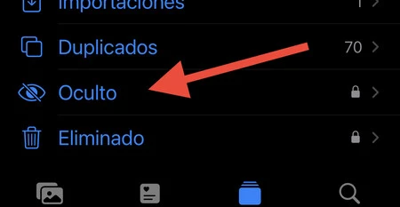 隠された写真iPhone