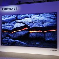 El primer televisor microLED del mercado, el Samsung The Wall, llegará al mercado a lo largo del verano