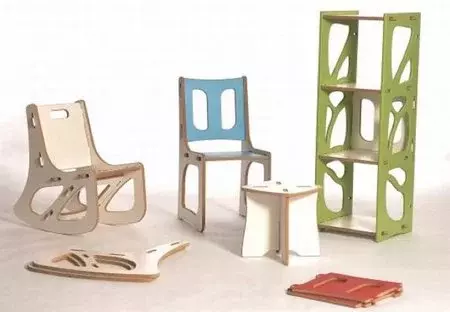 Gypsy, muebles modulares con montaje de un minuto