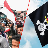 La bandera pirata de One Piece ahora es la cara de la rebeldía en Indonesia: ciudadanos desafían al gobierno con la Jolly Roger 