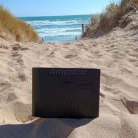 Sus hijos adolescentes no quisieron acompañarles de excursión, así que decidieron llevarse el router de casa y disfrutar junto a él