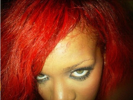 Rihanna chamuscadita perdida