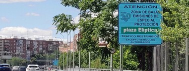 Madrid puso miles de multas en la ZBE de Plaza Elíptica. Ahora tiene que devolver parte y arreglar el caos de la señalización