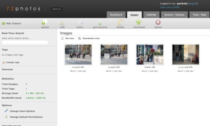 72photos, "nueva" aplicación para crear álbumes de fotos