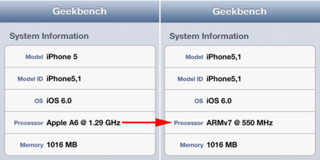 El nuevo chip A6 del iPhone 5 es más rápido de lo que pensábamos
