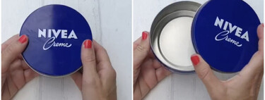 Jamás se me hubiera ocurrido reutilizar las latas de Nivea vacías: así es como se transforman en organizadores de cocina 