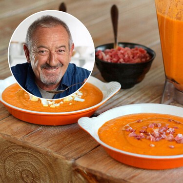 Karlos Arguiñano zanja la cuestión de las sopas frías: “La diferencia con el gazpacho es que la porra se come con cuchara y lleva más pan y menos agua” 