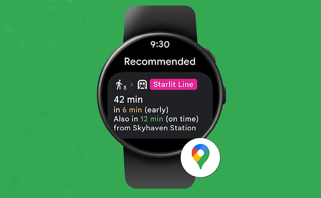 Google Maps Wear Os Portada