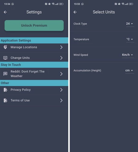 天気を忘れないでください