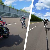 No se les ocurrió mejor idea que remolcar una bici con una Honda CBR1000RR. Han acabado batiendo un récord Guinness 