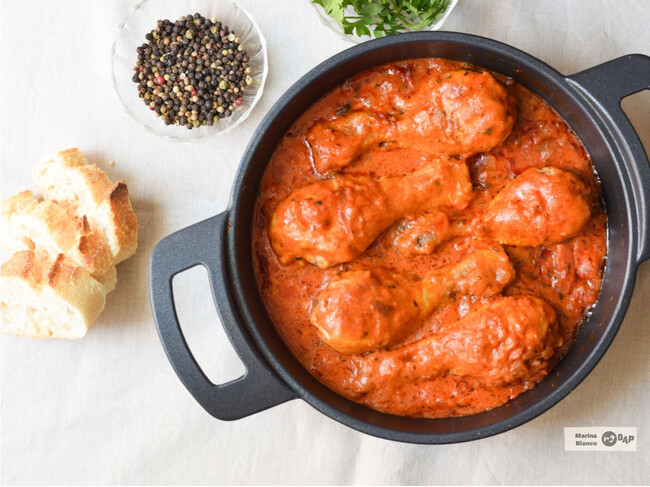 Muslos De Pollo En Salsa
