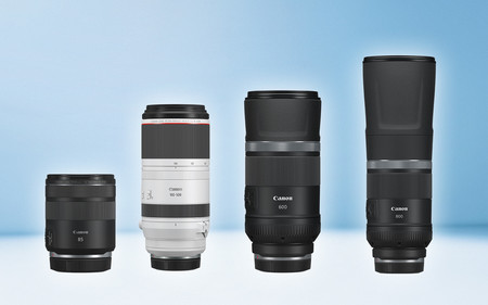 RF 100-500 mm f/4,5-7,1L, RF 85 mm f/2 Macro y RF 600/ 800 mm f/11 IS STM: nuevo “arsenal” de teleobjetivos para el sistema EOS R