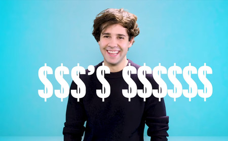 De 275.000 a 2.000 dólares al mes: así han menguado las ganancias de David Dobrik en YouTube tras el 'adpocalypse'