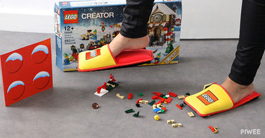 Adiós a 66 años de dolor: LEGO crea unas zapatillas 'antipiezas'