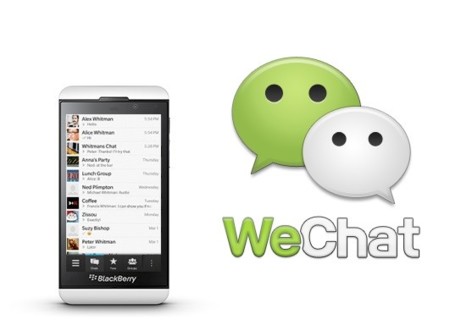 WeChat da el salto a BlackBerry 10