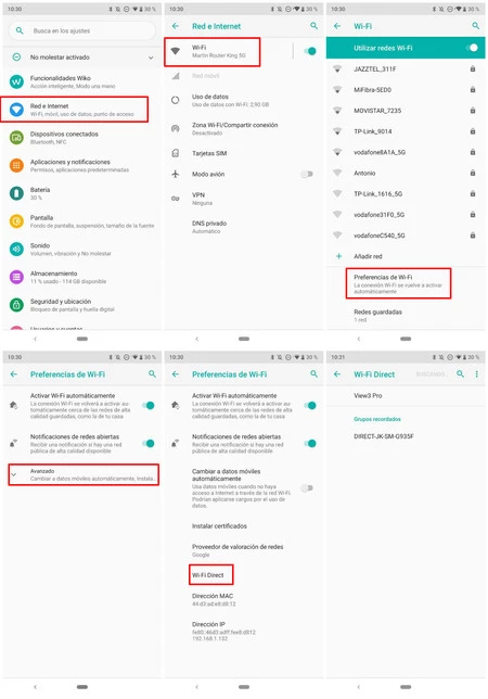 Wifi Direct Setup