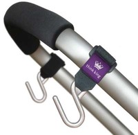 Colgadores en el cochecito del bebé