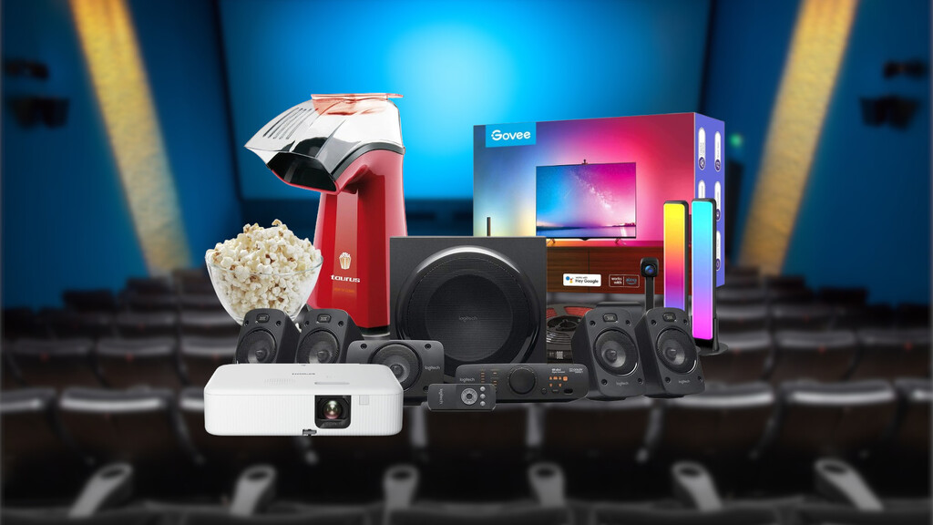 En casa como en el cine: los mejores regalos para los que quieren convertir su salón en una sala de proyecciones 