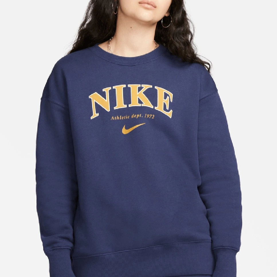 Sudadera mujer W nsw phnx flc os crew prnt
