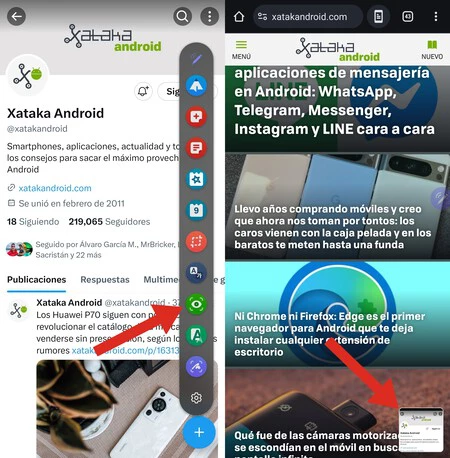 Air View を使用すると、ポップアップ ウィンドウとして任意のアプリケーションにすばやくアクセスできます。 Sペンを置くと全画面で開きます。