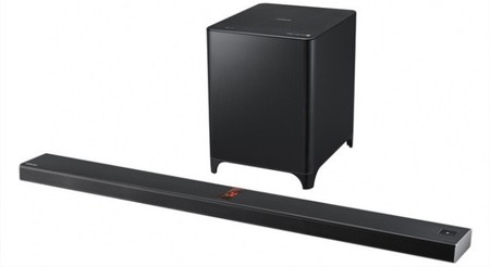Nueva barra de sonido AirTrack F850 de Samsung pensada para televisores de grandes pulgadas