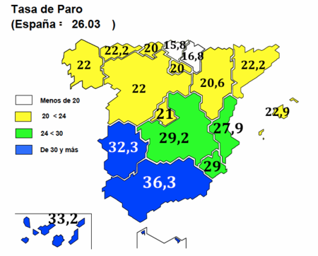 EPA 2013: el mapa de la desolación en el empleo