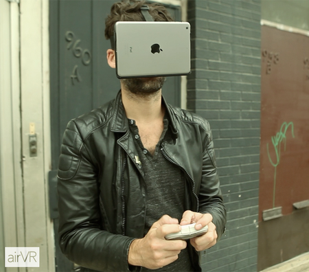 AirVR, ¿te atreverías a ir con un iPad Mini pegado a la cara?