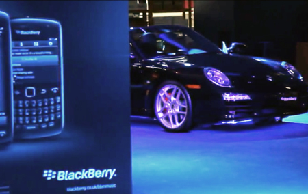 RIM se trae un Porsche 911 con NFC al Mobile World Congress