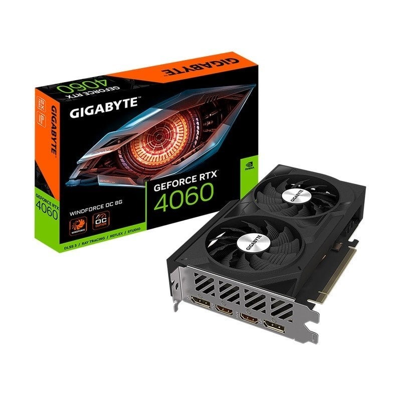 Gigabyte GeForce RTX 4060 WINDFORCE OC 8G GDDR6