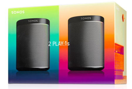 Sonos apuesta al par. Ahora dos Sonos Play:1s por 349 euros