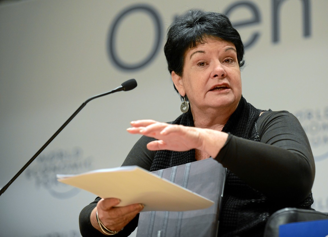 Las mujeres dirigen el Foro de Davos 2018
