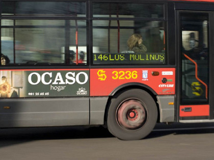Autobuses urbanos en Madrid con WiFi gratis