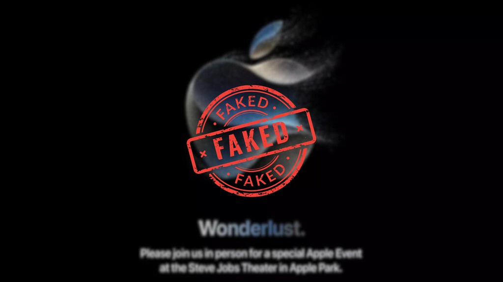 Invitaciones a una Keynote que no existe: así son las entradas falsas que se “filtran” cada año Invitaciones a una Keynote que no existe: así son las entradas falsas que se “filtran” cada año