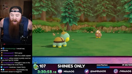 Este encuentro de Pokémon shiny desafía las matemáticas: una probabilidad entre 16.777.216 de que sucediese