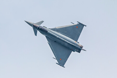 Eurofighter Typhoon Festival Aereo Internacional De Gijon 2024.
