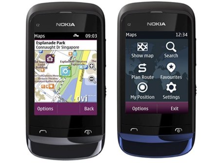Nokia mapas, disponible offline y sin GPS para los nuevos terminales con S40